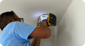 Integrated access control, cameras, and alarms