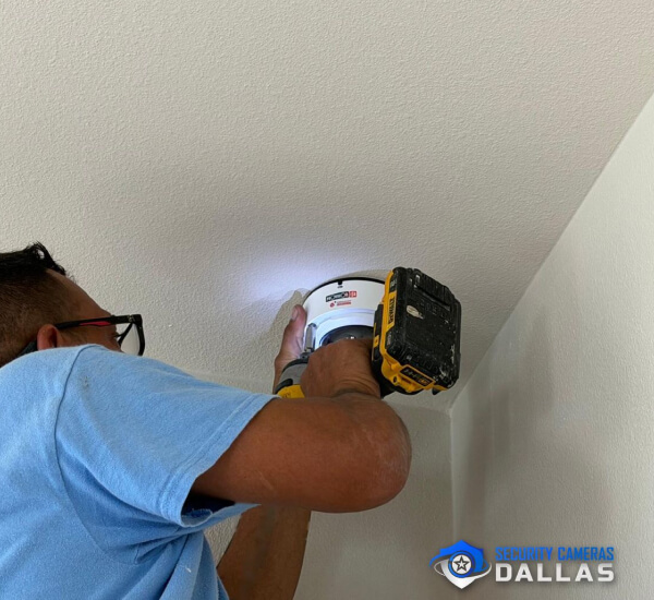 Connecting a camera into a unified commercial security system for a Dallas facility