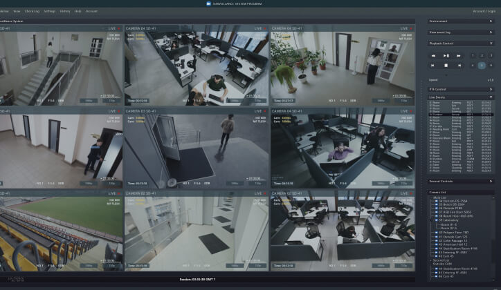 fort-worth-business-video-surveillance-camera-feeds-img Video surveillance system showing Fort Worth business camera feeds
