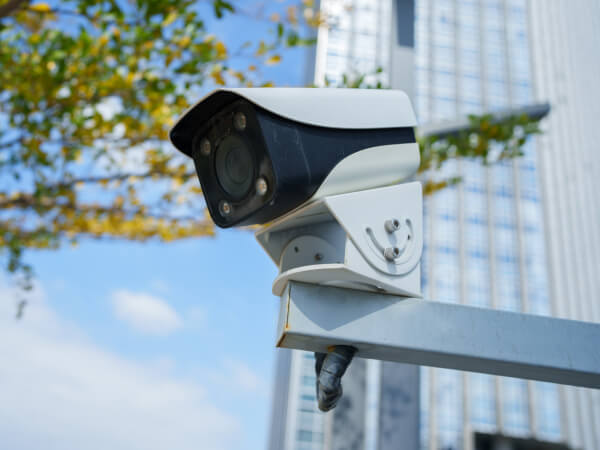 fort-worth-commercial-security-camera-business-building-img Commercial security camera on a Fort Worth business building