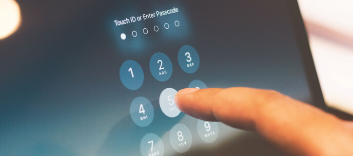 Mobile credential and passcode on a phone for commercial access control