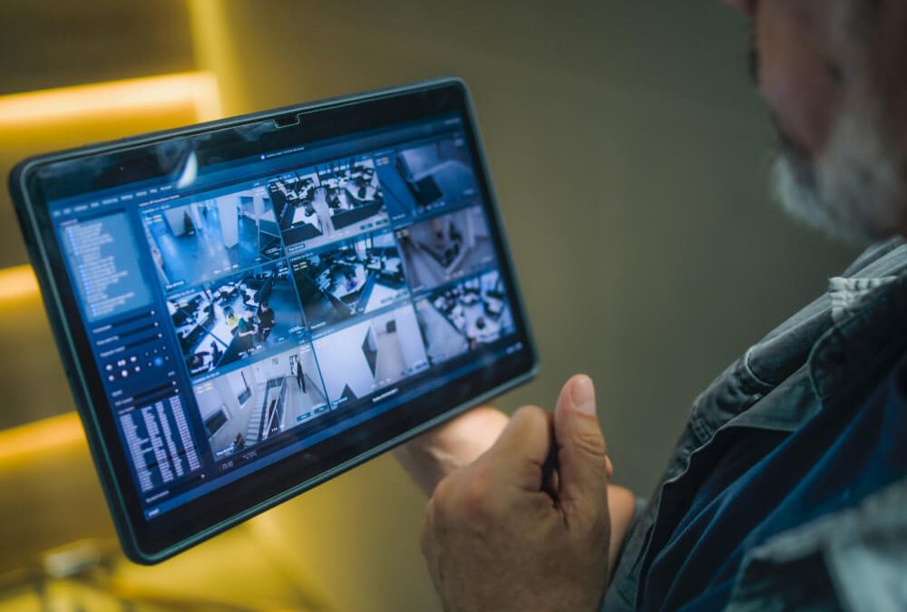 How to Watch Your Business Security Cameras From Your Phone, Safely, From Anywhere